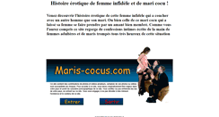 Desktop Screenshot of maris-cocus.net